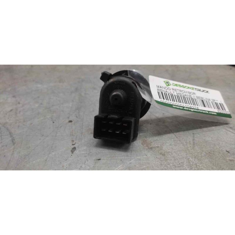 Recambio de mando retrovisor para renault megane ii berlina 3p referencia OEM IAM 8200002442A 8 PINS 2