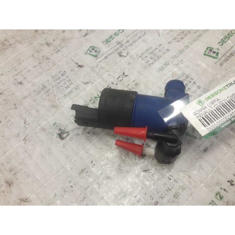 Recambio de bomba limpia para renault clio iii confort dynamique referencia OEM IAM 9641553880 9641553980 2 PINS