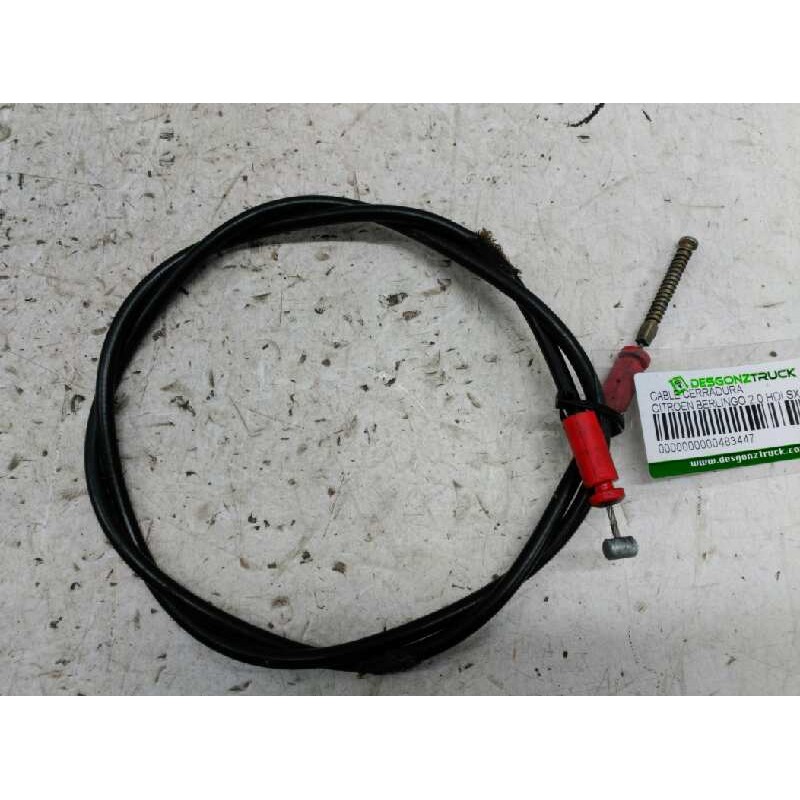 Recambio de cable cerradura para citroën berlingo 2.0 hdi sx familiar referencia OEM IAM  PUERTA CARGA IZQUIERDA SUPERIOR 