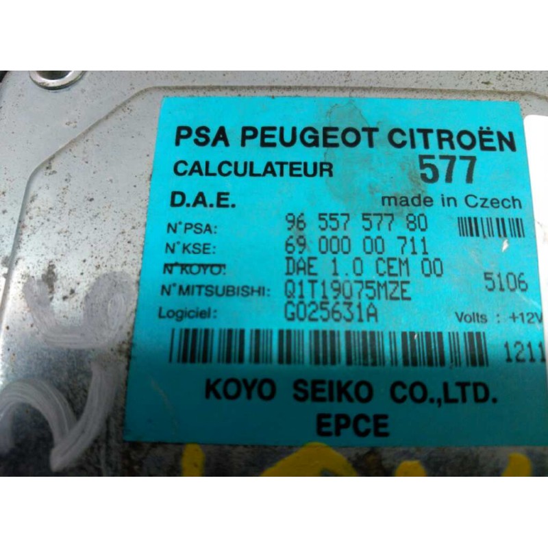 Recambio de modulo electronico para citroën c2 empresa referencia OEM IAM 9655755780 - Negro 6