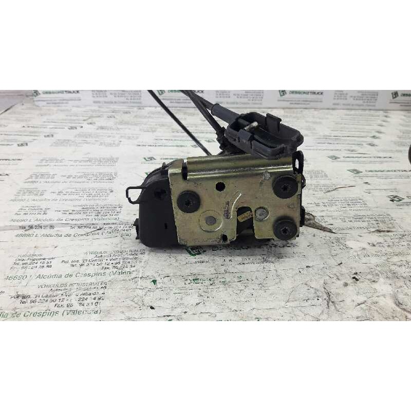 Recambio de cerradura puerta trasera derecha para renault megane ii berlina 5p confort authentique referencia OEM IAM   