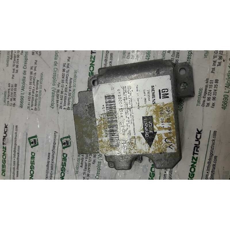 Recambio de centralita airbag para opel astra g berlina club referencia OEM IAM UYS0207156R  