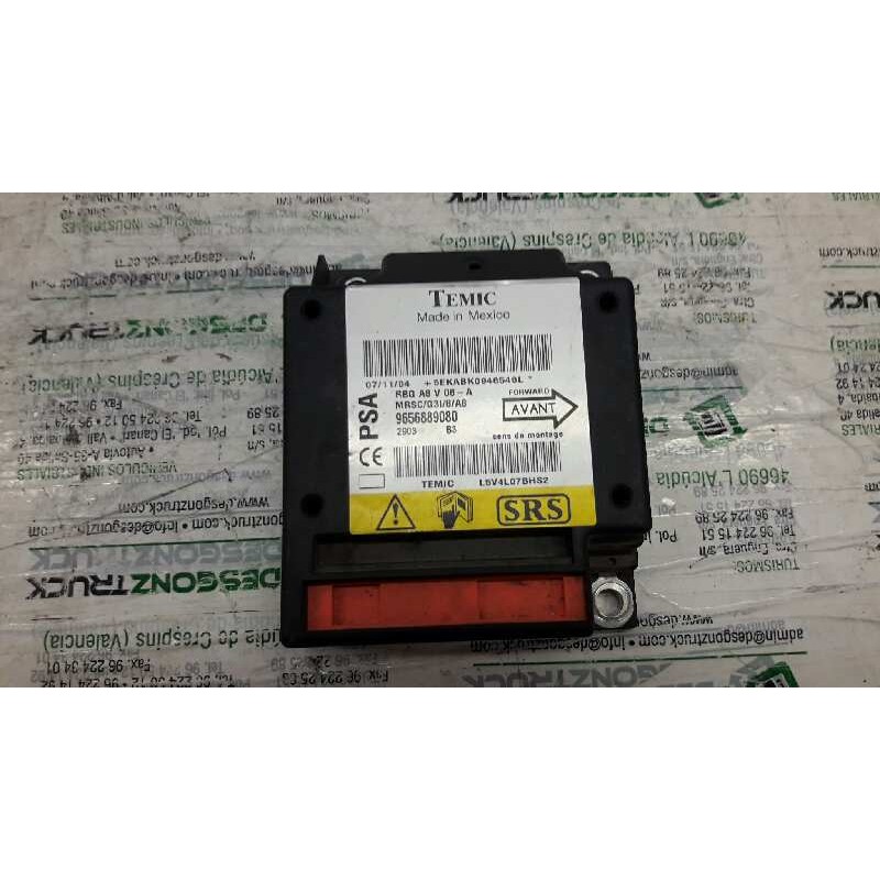 Recambio de centralita airbag para citroën c3 1.4 satisfaction referencia OEM IAM 9656889080  