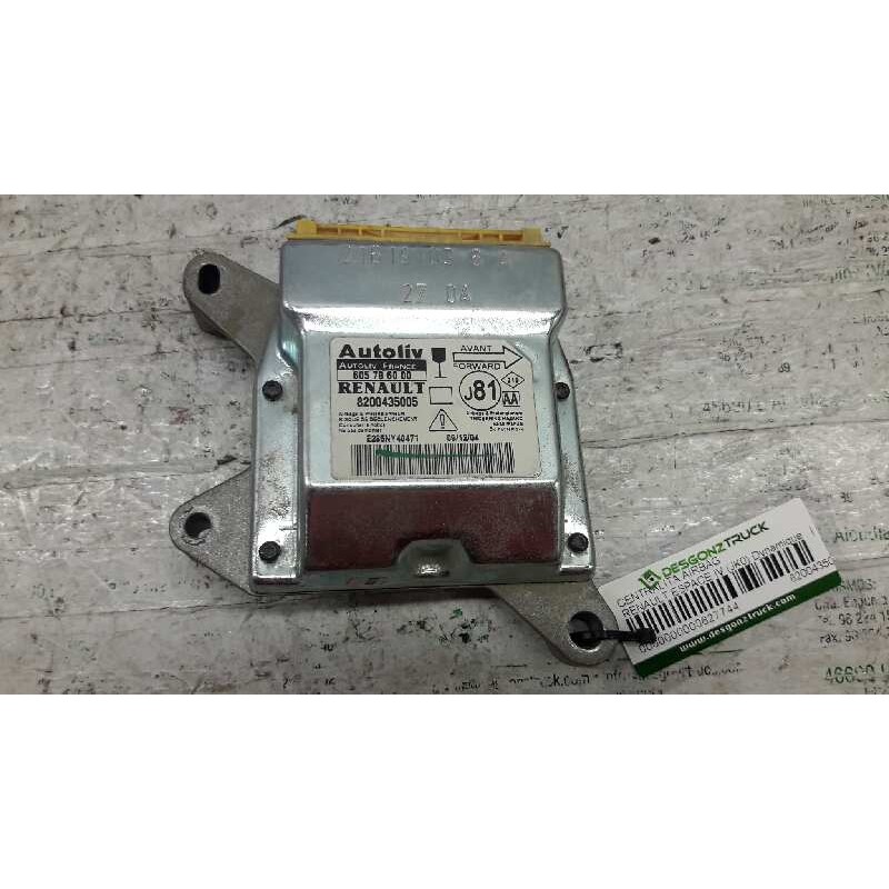 Recambio de centralita airbag para renault espace iv (jk0) dynamique referencia OEM IAM 8200435005 605786000 