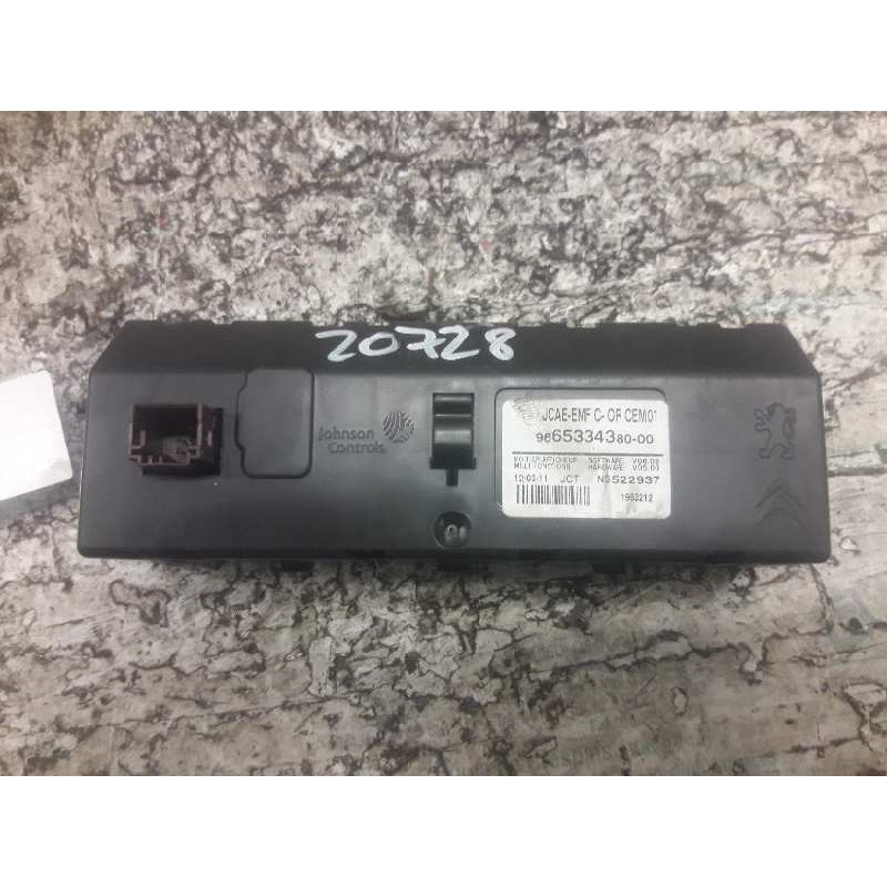 Recambio de pantalla multifuncion para citroën c4 lim. seduction referencia OEM IAM 9665334378000 NS522937 6 PINS - Azul 2