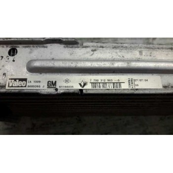 Recambio de intercooler para opel vivaro combi 2.7t corto referencia OEM IAM 7700312903  