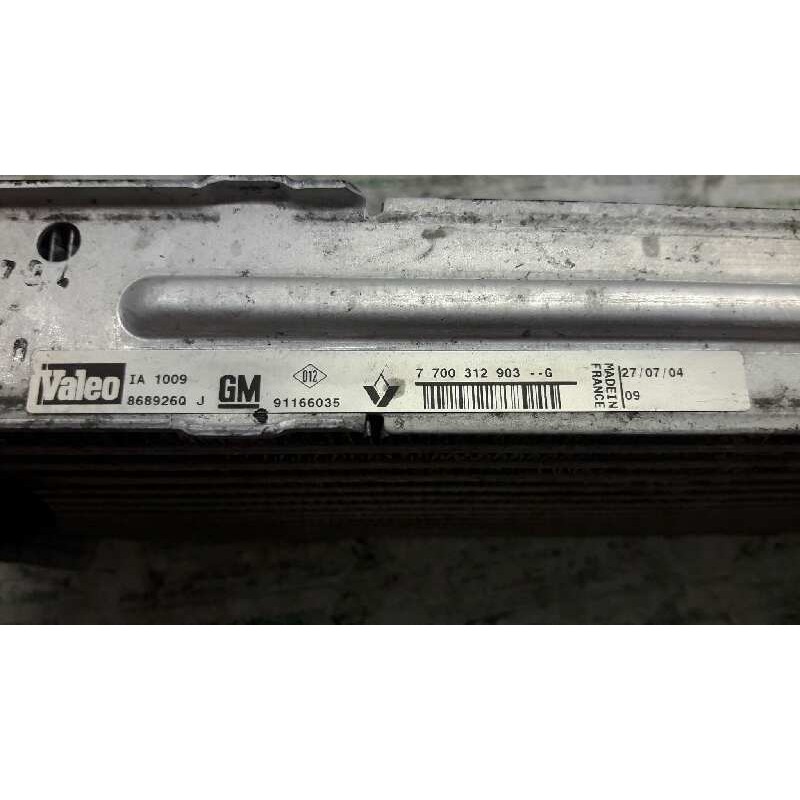 Recambio de intercooler para opel vivaro combi 2.7t corto referencia OEM IAM 7700312903 - Blanco 4