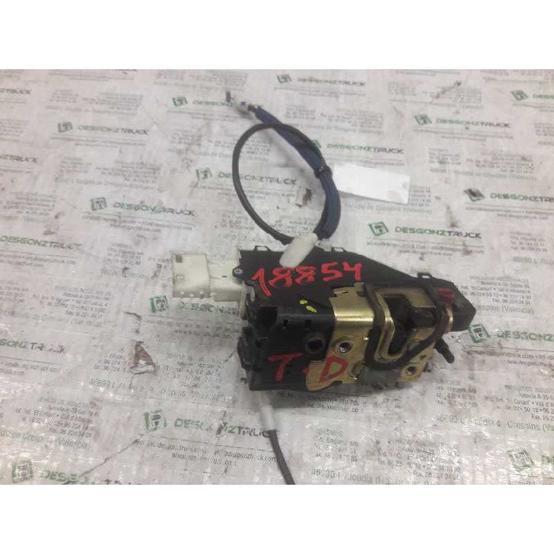 Recambio de cerradura puerta trasera derecha para peugeot 407 st sport referencia OEM IAM 9659854080 6 PINS 