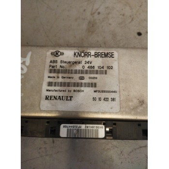 Recambio de modulo electronico para renault hd 340.18 / 26 premium e2 referencia OEM IAM 5010422381 04866104102 CENTRALITA ABS