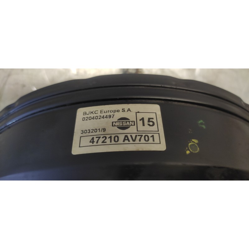 Recambio de servofreno para nissan primera berlina (p12) acenta referencia OEM IAM 0204024497 47210AV701 - Negro 2
