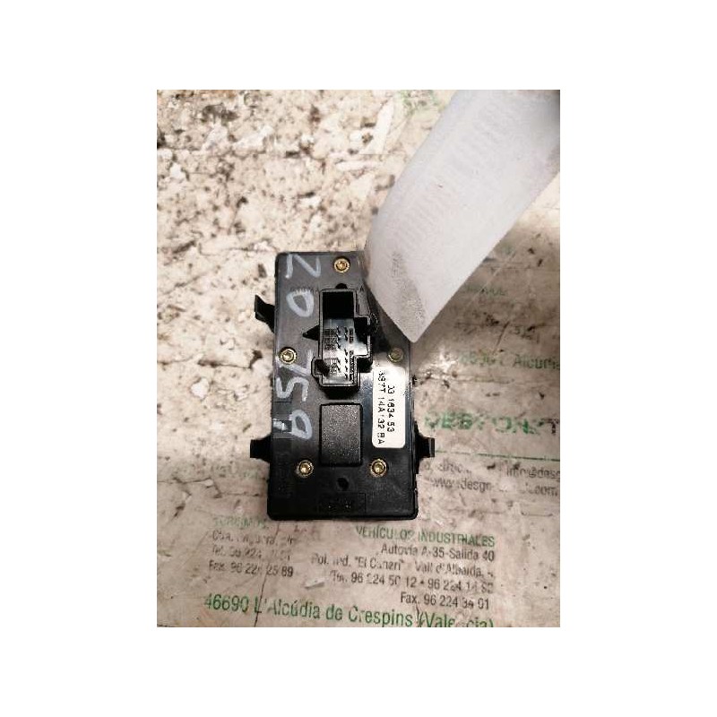 Recambio de mando elevalunas delantero izquierdo para ford mondeo berlina (ge) ambiente (06.2003) (d) referencia OEM IAM 3S7T14A - Negro 2