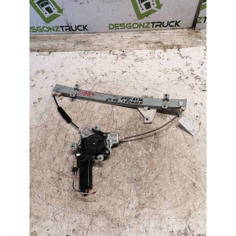 Recambio de elevalunas delantero derecho para hyundai accent (lc) gls referencia OEM IAM   2 PINS - Azul 2