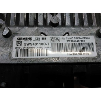 Recambio de centralita motor uce para citroën c3 1.4 hdi audace referencia OEM IAM SW9653447480 5WS40110CT 