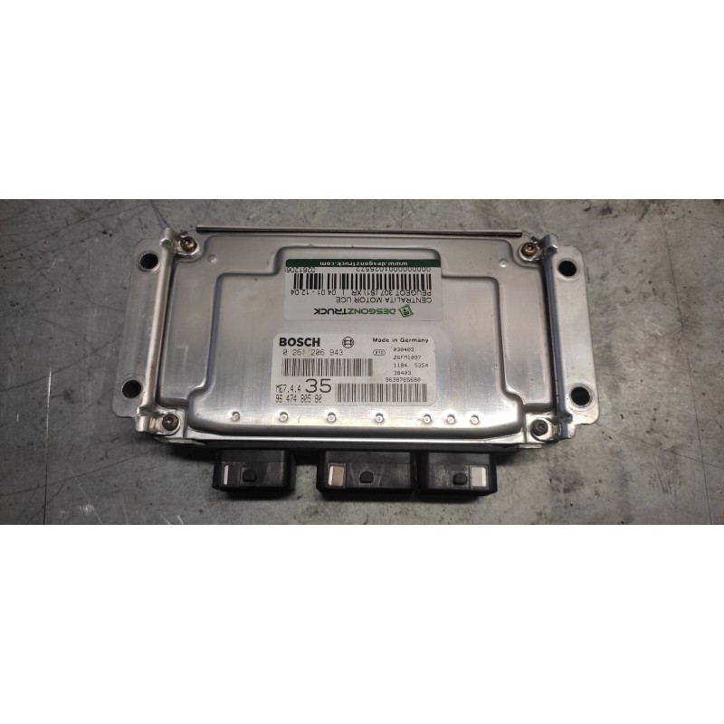 Recambio de centralita motor uce para peugeot 307 (s1) xr referencia OEM IAM 0261206943 9647480580 9638765680