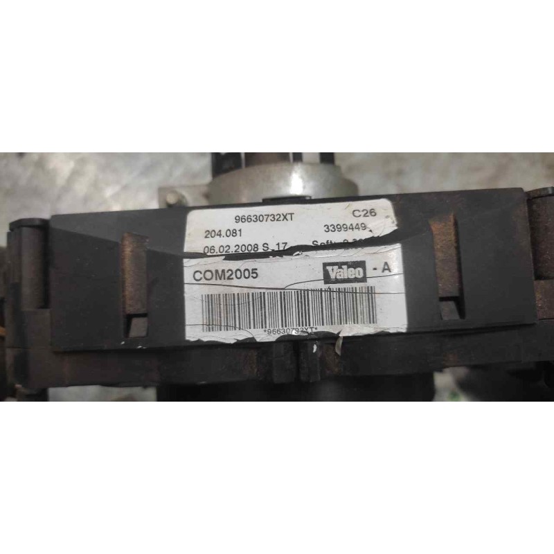 Recambio de mando multifuncion para peugeot 207 confort referencia OEM IAM 96630732XT - Blanco 2