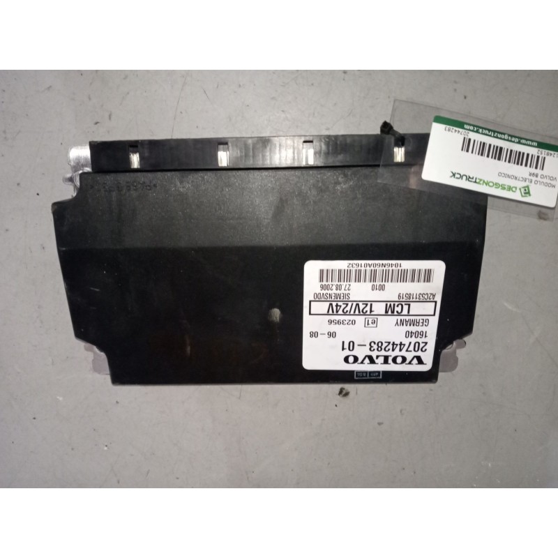 Recambio de modulo electronico para volvo b9r 340 touring referencia OEM IAM 20744283  