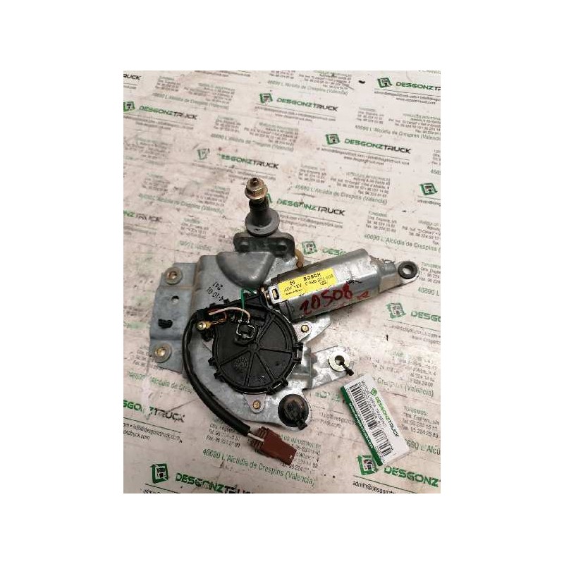 Recambio de motor limpia trasero para peugeot partner (s1) combispace referencia OEM IAM 0390201408 3 PINS IZQUIERDO