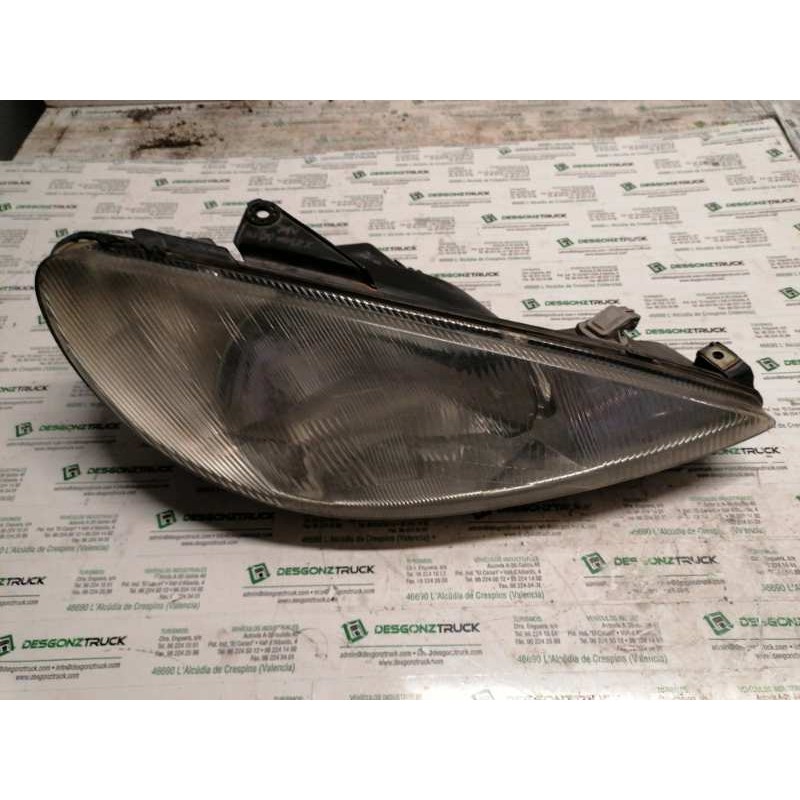 Recambio de faro derecho para peugeot 206 berlina xt referencia OEM IAM   