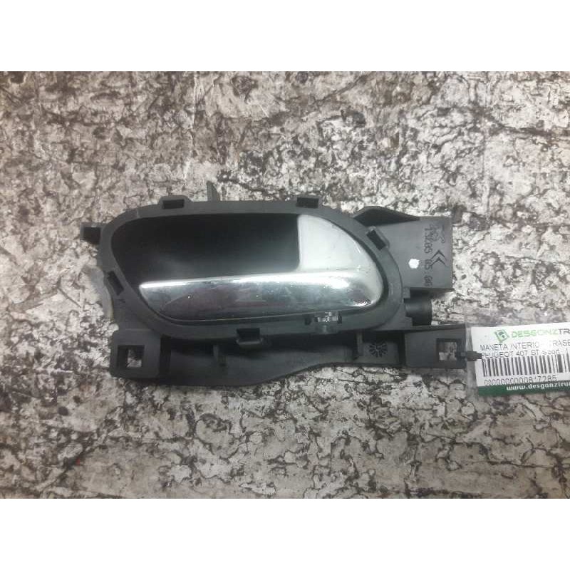 Recambio de maneta interior trasera derecha para peugeot 407 st sport referencia OEM IAM 96526177VD  