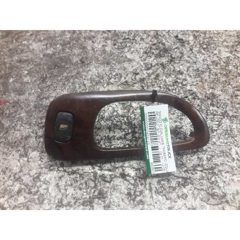 Recambio de mando elevalunas trasero izquierdo para peugeot 307 (s1) xt referencia OEM IAM 96360166XT 4 PINS 