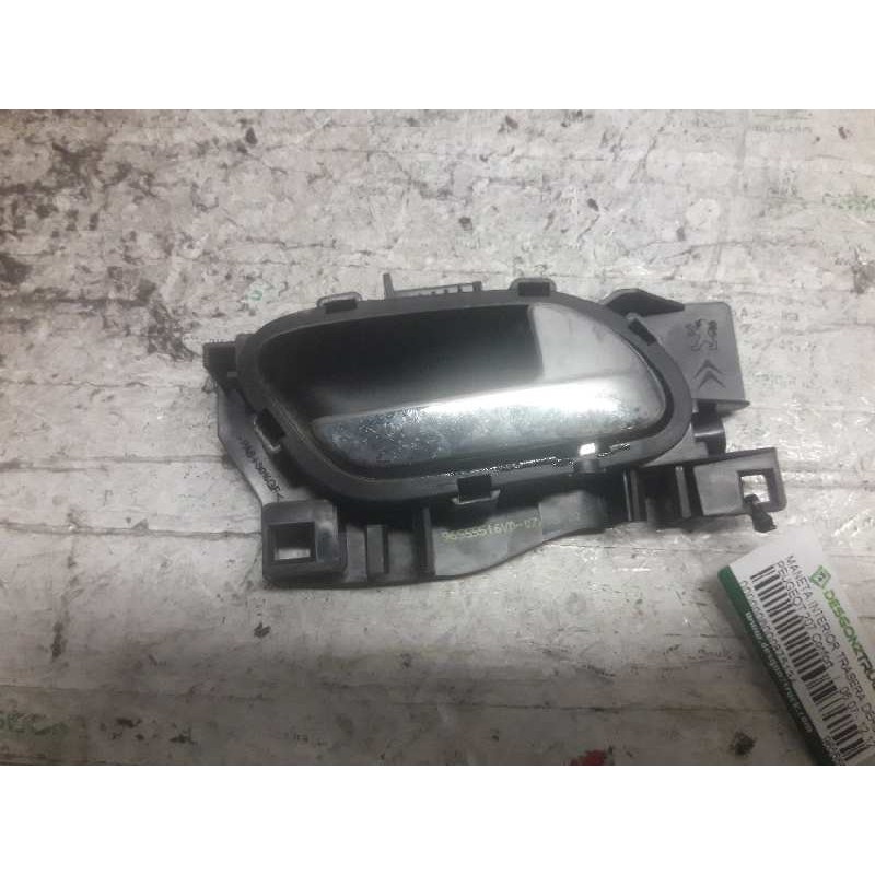 Recambio de maneta interior trasera derecha para peugeot 207 confort referencia OEM IAM 96555516VD  