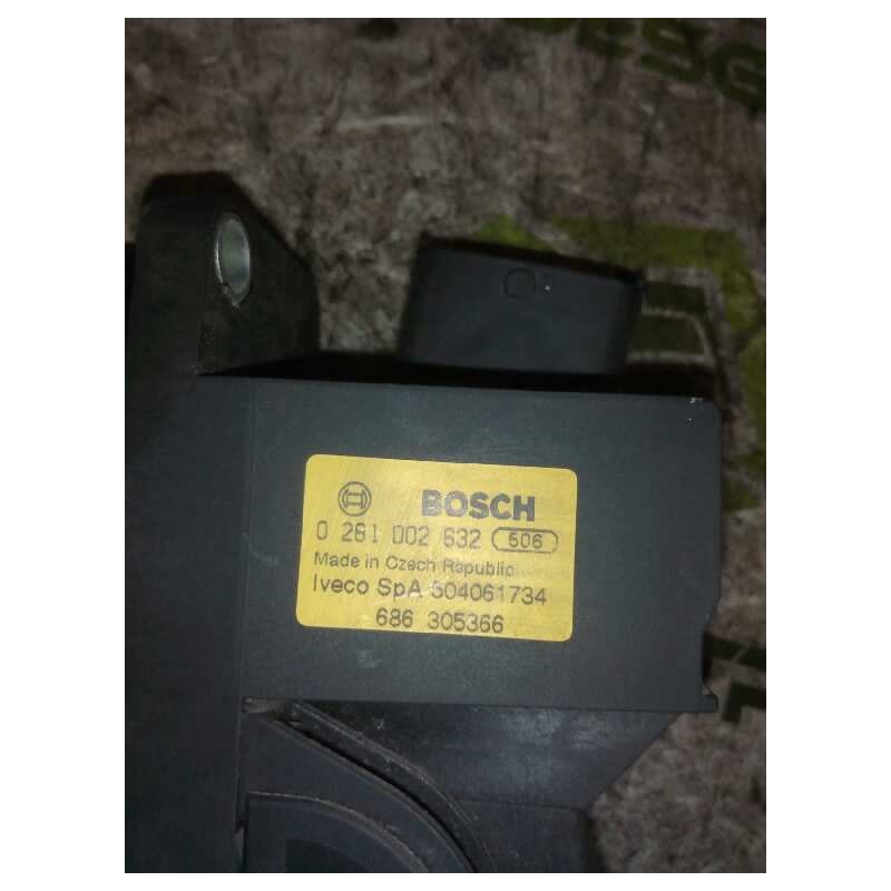 Recambio de pedal acelerador para iveco daily caja cerrada (1999 =>) 35 - c 15 caja cerrada referencia OEM IAM 0281002632 504061 - Rojo 3