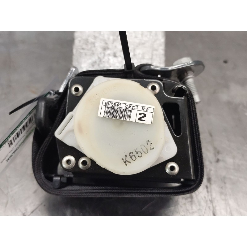Recambio de cinturon seguridad trasero izquierdo para citroën c4 lim. business referencia OEM IAM 96871541XX - Gris 2