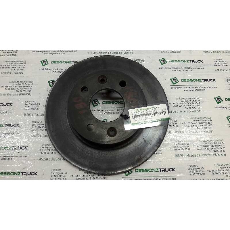 Recambio de disco freno delantero para renault 5 (b/c40) gtl (b/c 402, c 407) referencia OEM IAM   