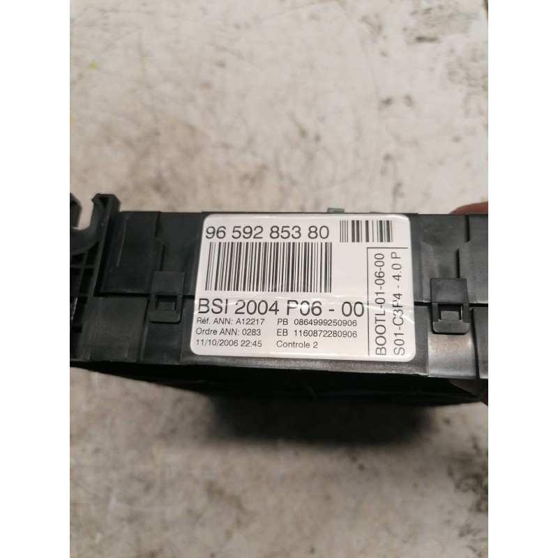 Recambio de caja reles / fusibles para peugeot 207 xs referencia OEM IAM 9659285380 0864999250906 2