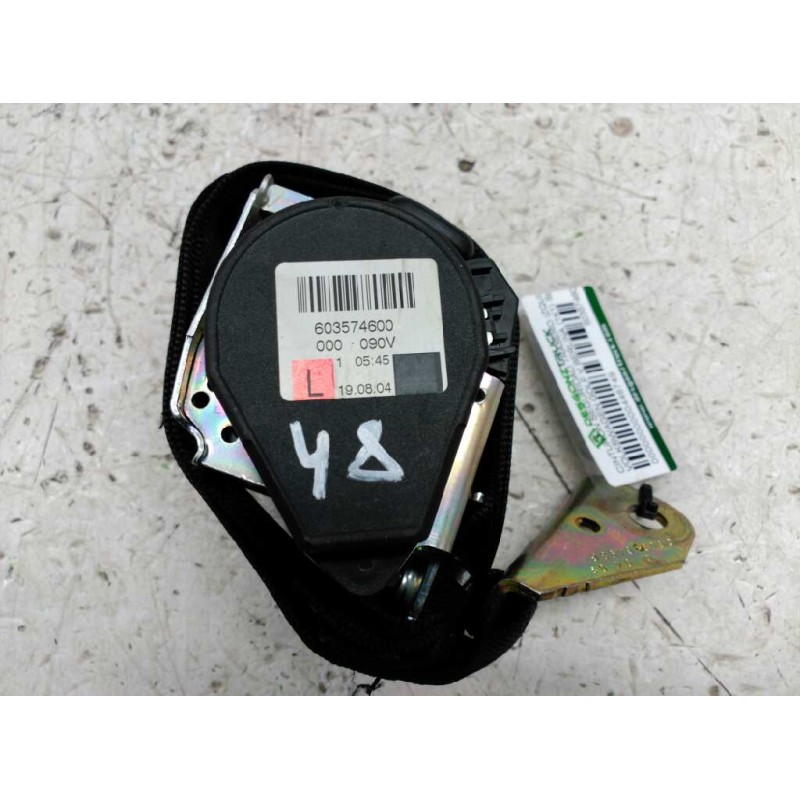 Recambio de cinturon seguridad trasero izquierdo para volkswagen golf v berlina (1k1) sportline referencia OEM IAM 603574600  