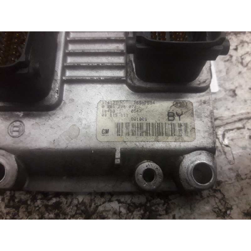 Recambio de centralita motor uce para opel corsa c club referencia OEM IAM 09115111 0261206072 18419 0547 - Blanco 2