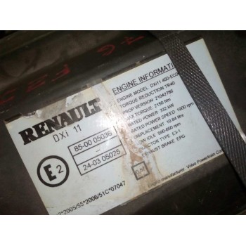 Recambio de motor completo para renault trucks premium 2 distribution 450.18d (450cv) referencia OEM IAM DXI11 450-ECO6  