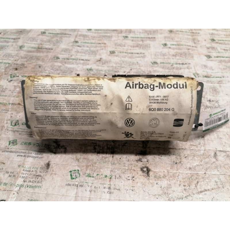 Recambio de airbag delantero derecho para seat ibiza (6l1) cool referencia OEM IAM 6Q0880204G  