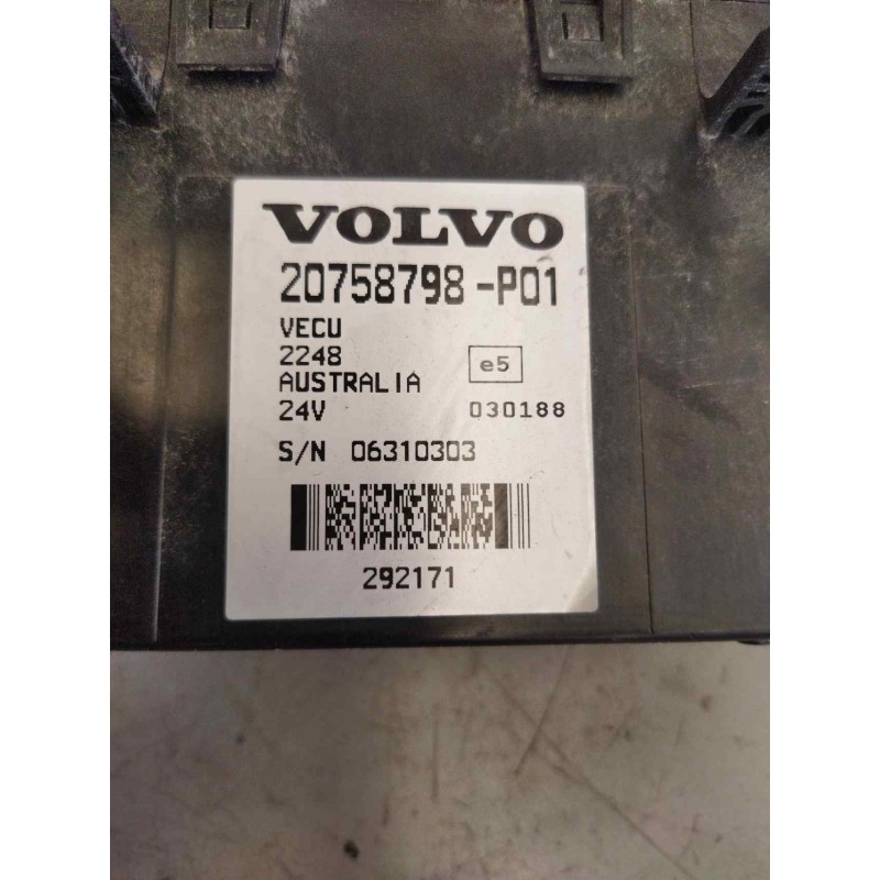 Recambio de modulo electronico para volvo fh 480 12.8 diesel referencia OEM IAM 20758798  CENTRALITA VECU - Blanco 3
