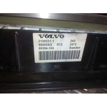 Recambio de cuadro instrumentos para volvo fm 12 2002  fsa  xlow 4x2 largo, bajo referencia OEM IAM 3198531  