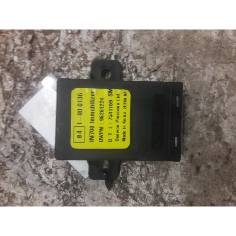 Recambio de centralita inmovilizador para daewoo tacuma se referencia OEM IAM 96261224 7541169 12 PINS