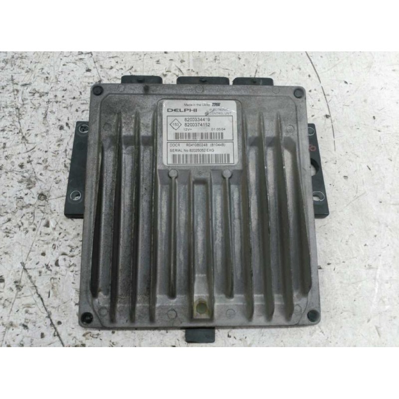 Recambio de centralita motor uce para renault scenic ii 1.5 dci diesel referencia OEM IAM 8200334419 8200374152 0410B024B