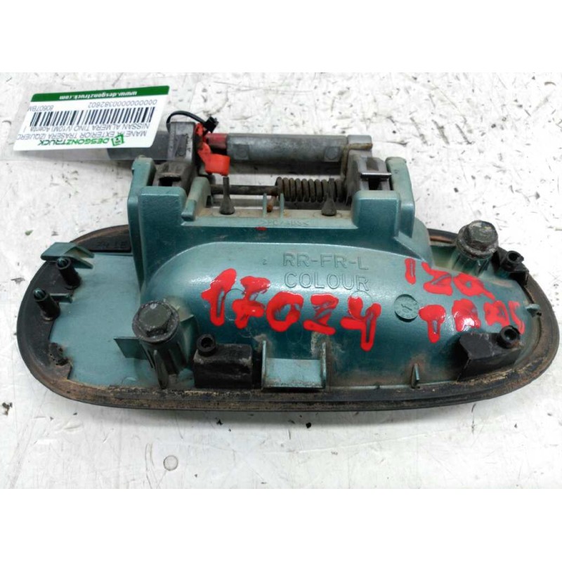 Recambio de maneta exterior trasera izquierda para nissan almera tino (v10m) acenta referencia OEM IAM 80607BM460 - Verde 2
