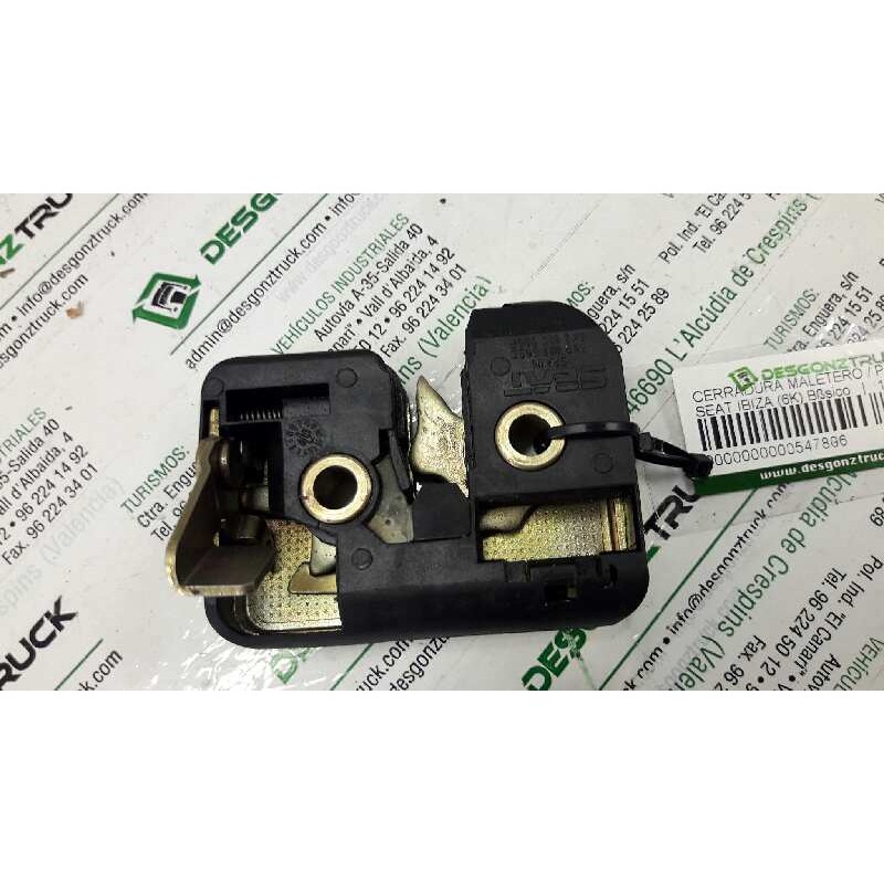 Recambio de cerradura maletero / porton para seat ibiza (6k) básico referencia OEM IAM 6K0827505C  