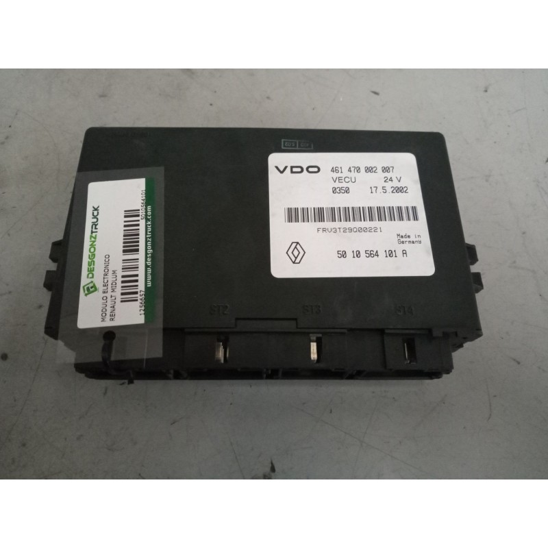 Recambio de modulo electronico para renault midlum 6.2 diesel referencia OEM IAM 5010564101 centralita vecu 461470002007