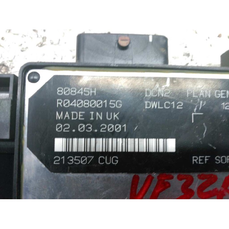 Recambio de centralita motor uce para peugeot 206 berlina 1.9 diesel referencia OEM IAM 9639587680 9640899880 R04080015G 2