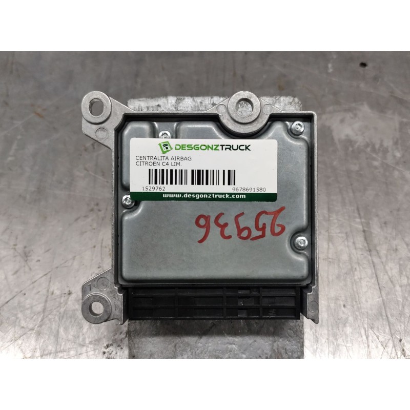 Recambio de centralita airbag para citroën c4 lim. business referencia OEM IAM 9678691580  