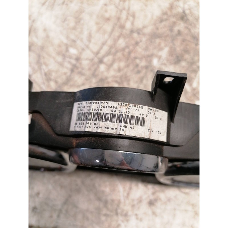 Recambio de cuadro instrumentos para peugeot 207 xs referencia OEM IAM 9662904980 2