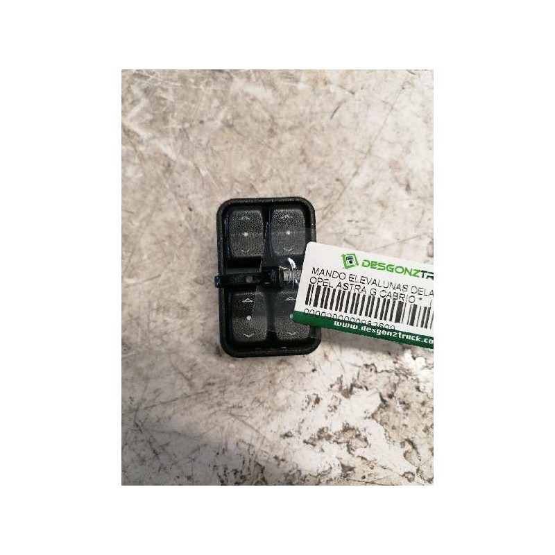 Recambio de mando elevalunas delantero izquierdo para opel astra g cabrio referencia OEM IAM 13363403 11 PINS 