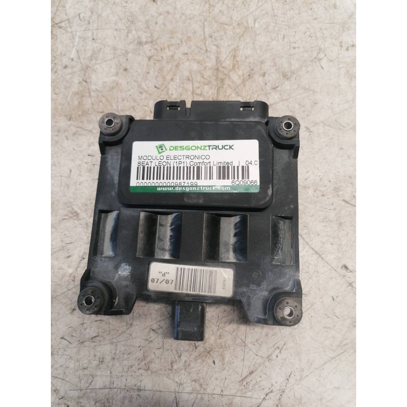 Recambio de modulo electronico para seat leon (1p1) comfort limited referencia OEM IAM 6Q0906625 6 PINS 