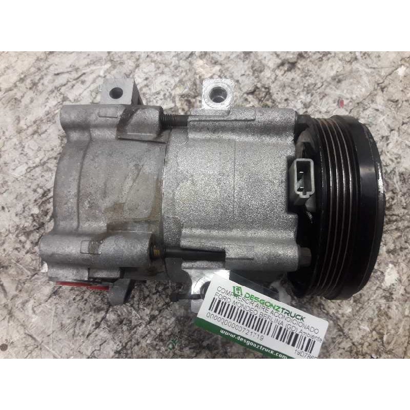 Recambio de compresor aire acondicionado para ford mondeo berlina (gd) ambiente referencia OEM IAM 19D786BA 980225A 2 PINS - Azul 2