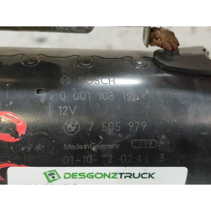 Recambio de motor arranque para bmw serie 3 compact (e46) 316ti referencia OEM IAM - Azul 2