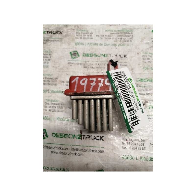 Recambio de resistencia calefaccion para seat toledo (1m2) referencia OEM IAM 1J0907521 5DS00646701 3 PINS