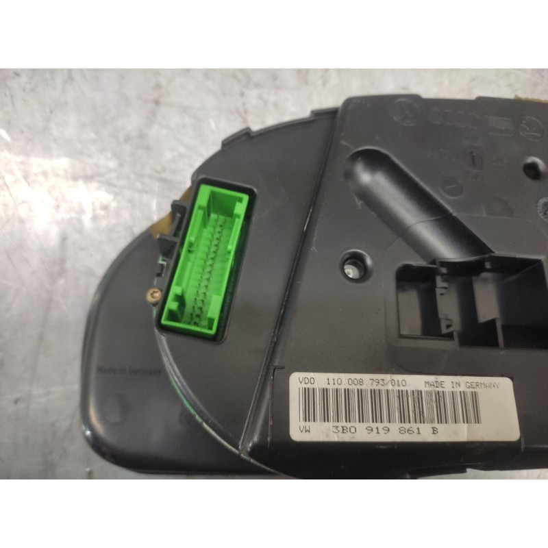 Recambio de cuadro instrumentos para volkswagen passat berlina (3b2) básico referencia OEM IAM 3B0919861B - Azul 2
