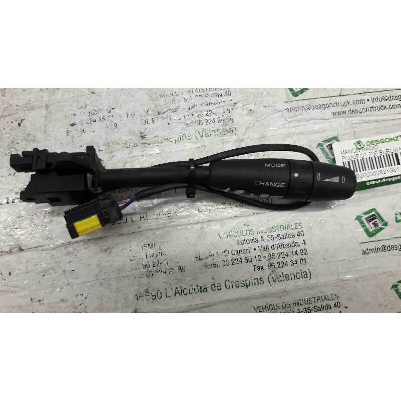 Recambio de mando radio para peugeot 206 berlina xt referencia OEM IAM   